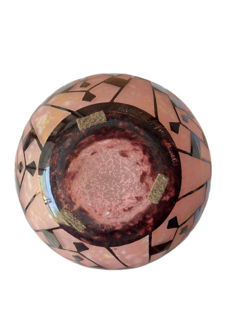 LE VERRE FRANÇAIS - CHARDER , Vaso  circa 1927-1928,-photo-4