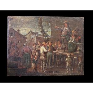 Piccolo dipinto fiammingo