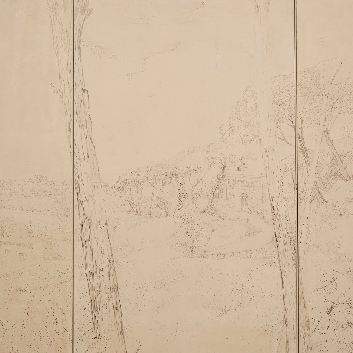 Osvaldo Borsani (Varedo 1911 - Milano 1985) Boiserie a pannelli -photo-2
