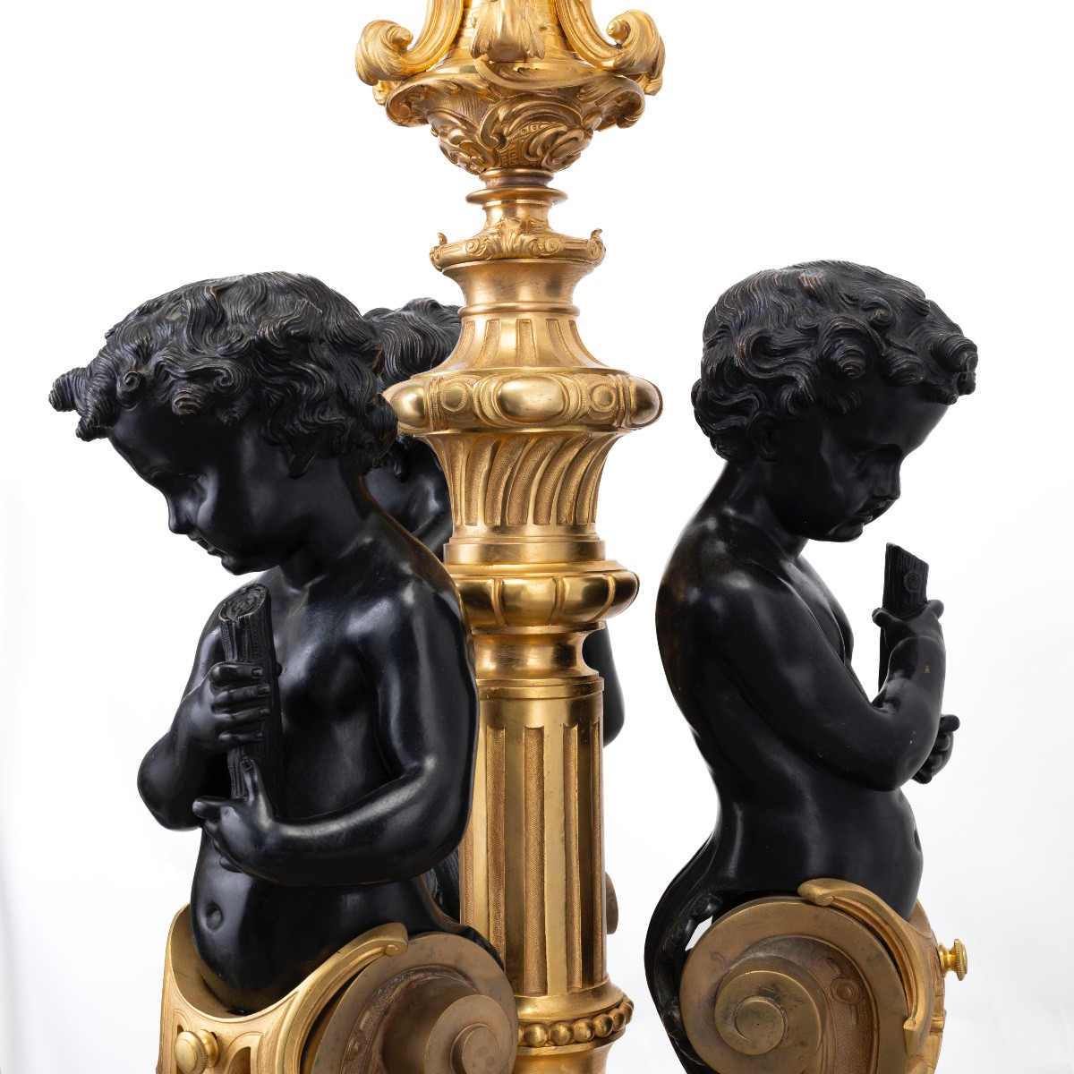 Grande candelabro decorativo del XX secolo-photo-4