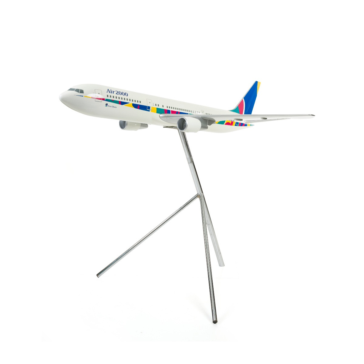 Grande modello in scala Mod. Air 2000 Boeing 767-300 Space Model-photo-2