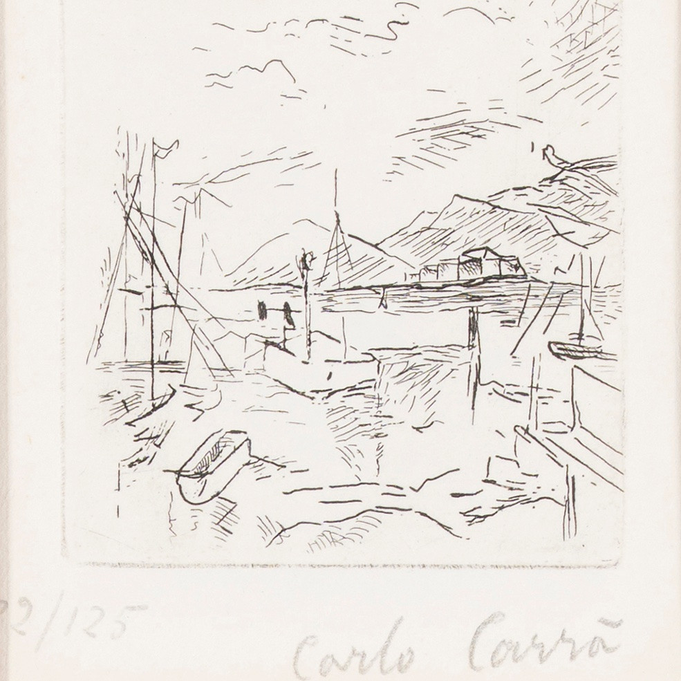 Carlo Carrà (Quargnento 1881- Milano 1966)-photo-2