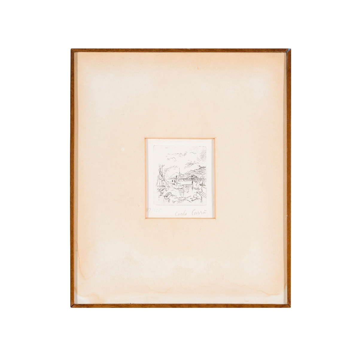 Carlo Carrà (Quargnento 1881- Milano 1966)