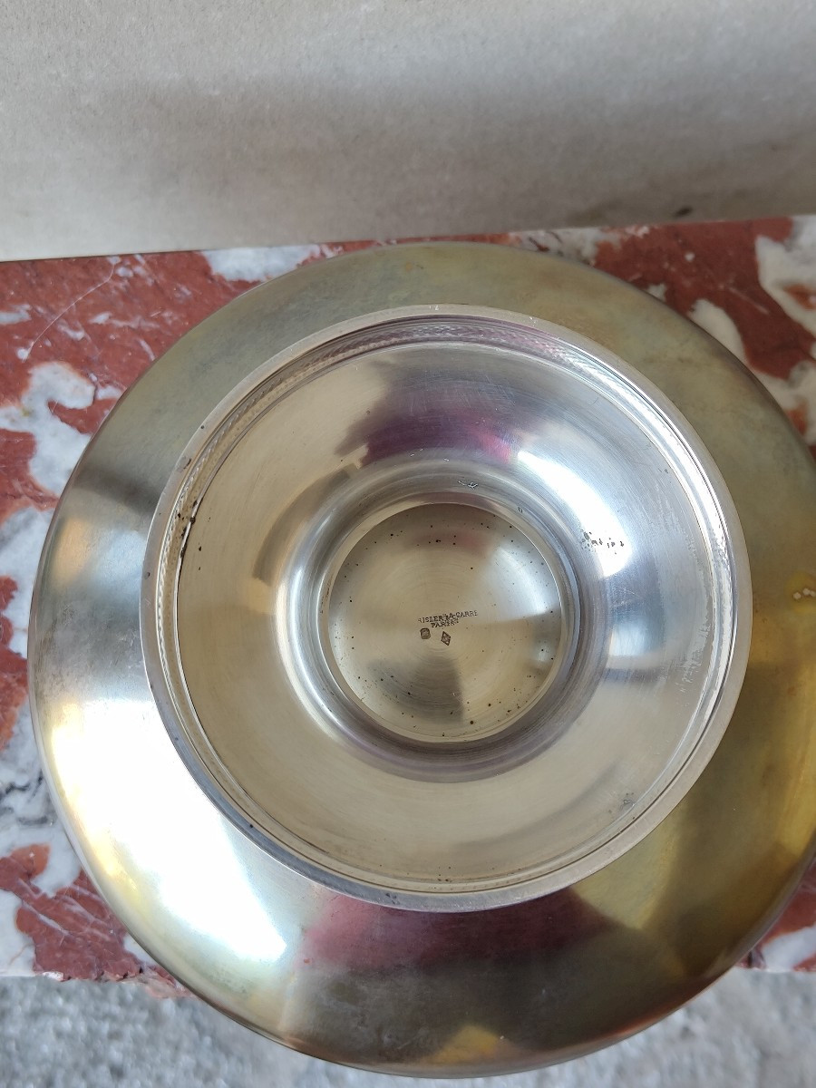 Alzata in argento firmata Risler & Carrè-photo-2