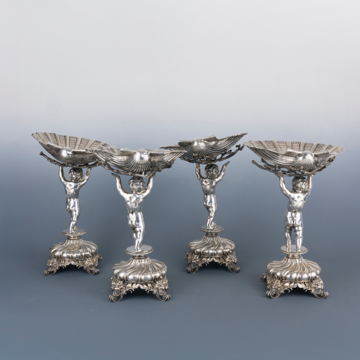 Quattro alzate in argento-photo-4