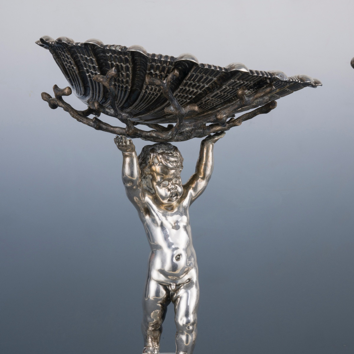 Quattro alzate in argento-photo-3