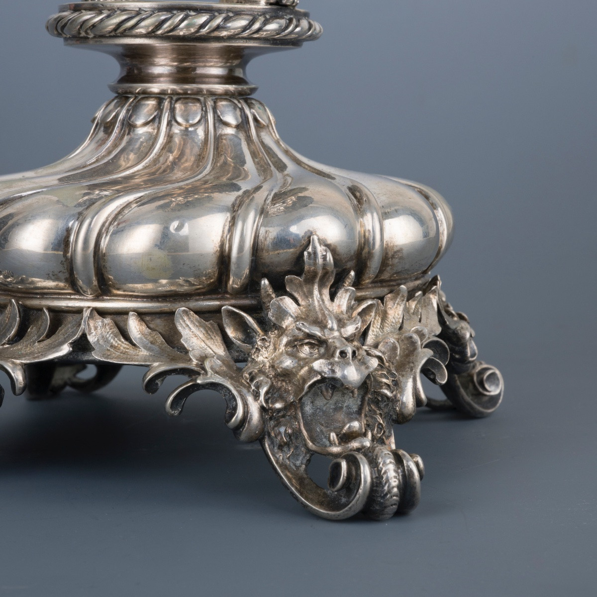 Quattro alzate in argento-photo-5