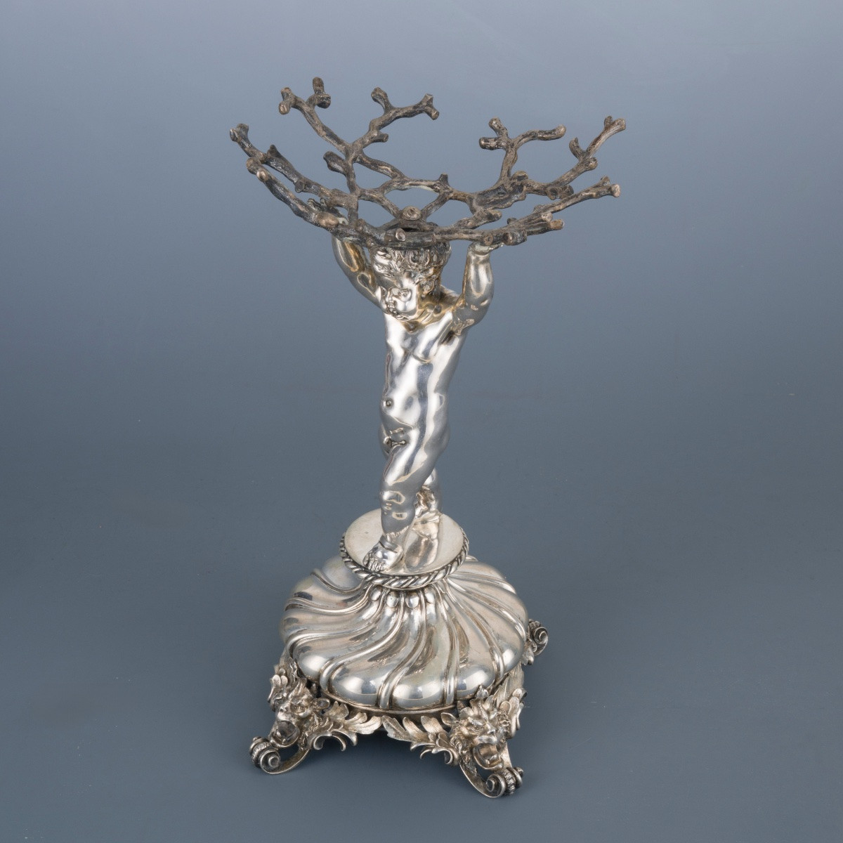 Quattro alzate in argento-photo-6