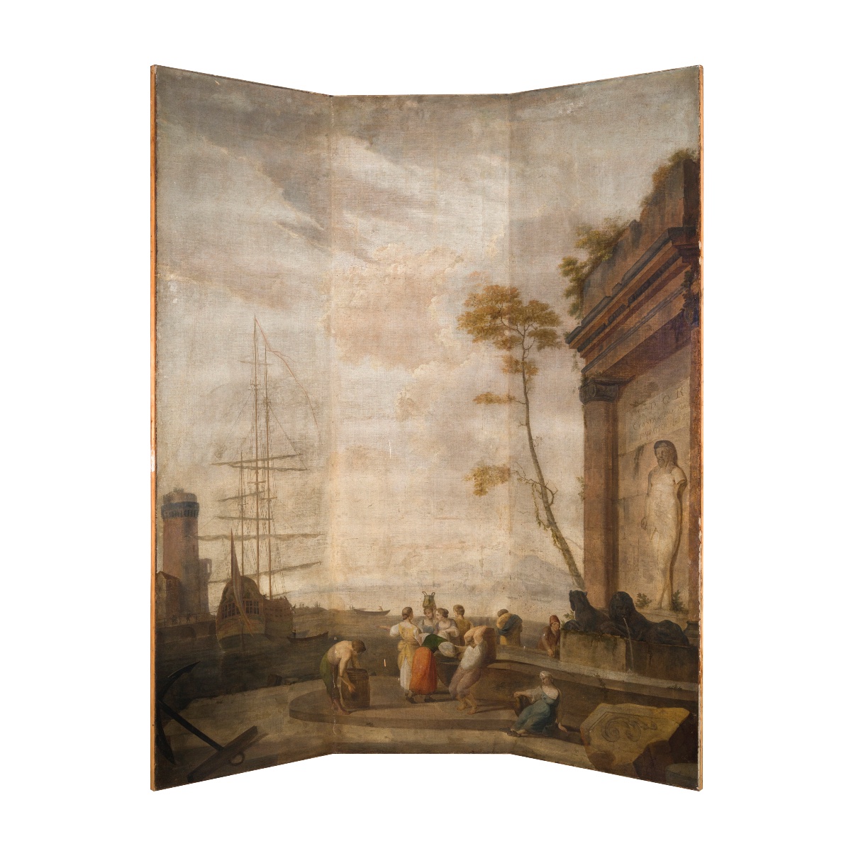 Claude Joseph Vernet (Avignone 1714 - Parigi 1789) bottega/cerchia di