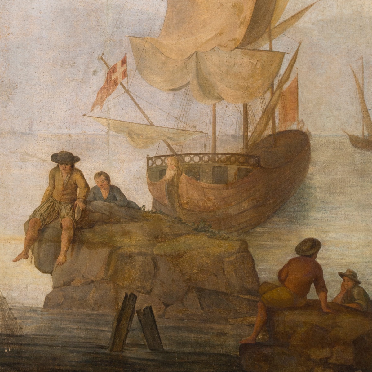 Claude Joseph Vernet (Avignone 1714 - Parigi 1789) bottega/cerchia di-photo-1