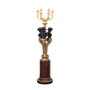 Grande candelabro decorativo del XX secolo