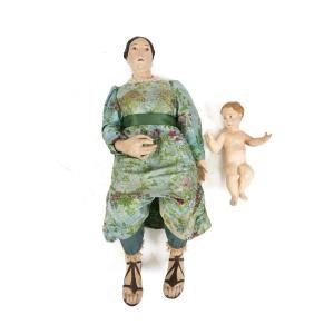 Statue da presepio o processionali del XIX/XX secolo