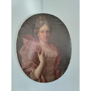 Dipinto dama del '700