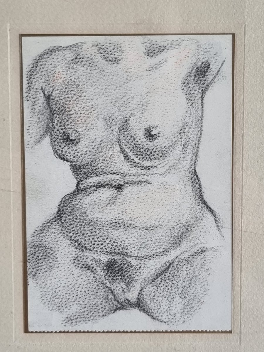 Serie di 25 disegni erotici attribuiti ad Alberto Vargas, anni '30-photo-3