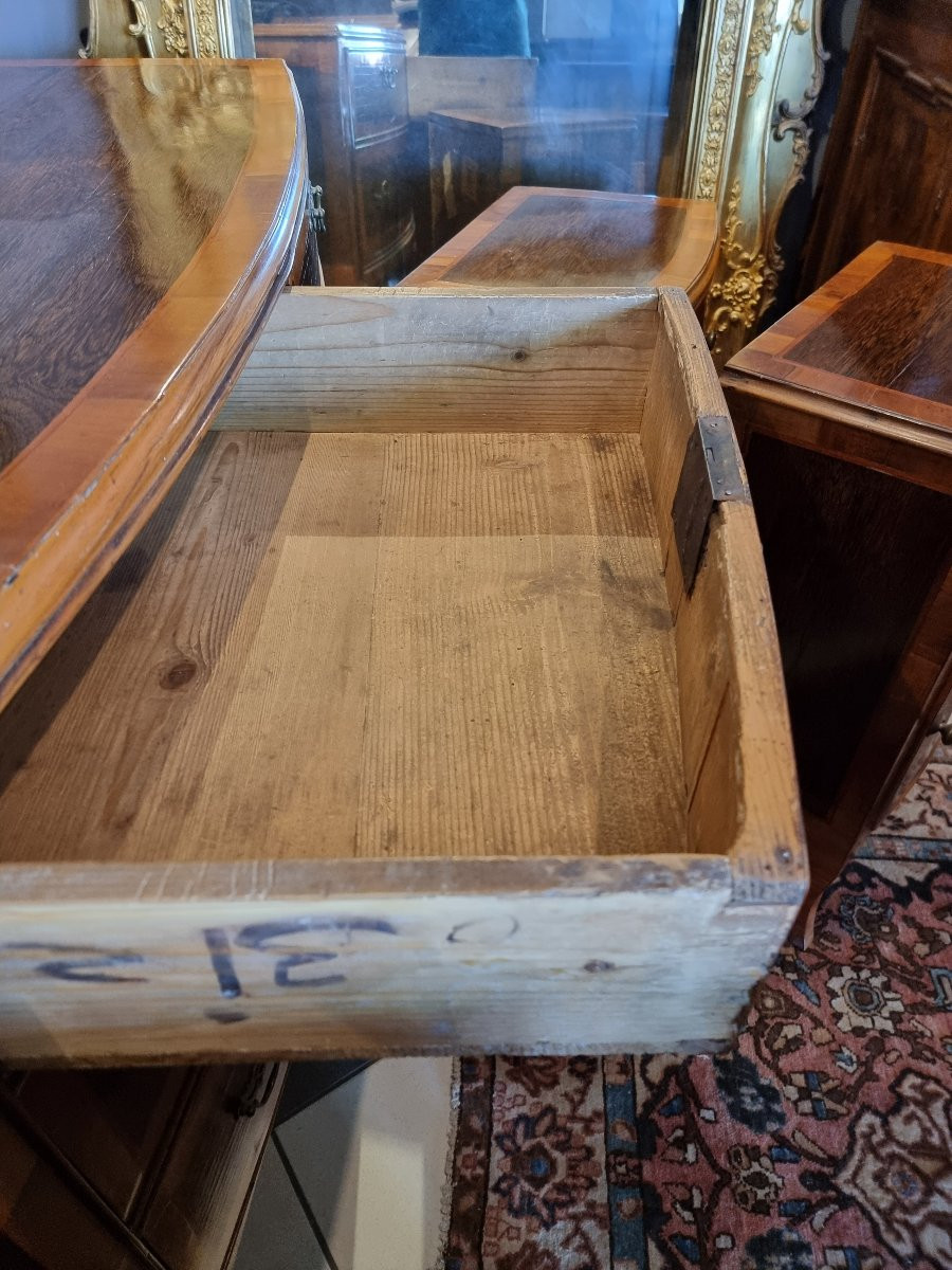Trittico vicentino in legno di palma e ciliegio, periodo Impero – inizi XIX secolo-photo-1