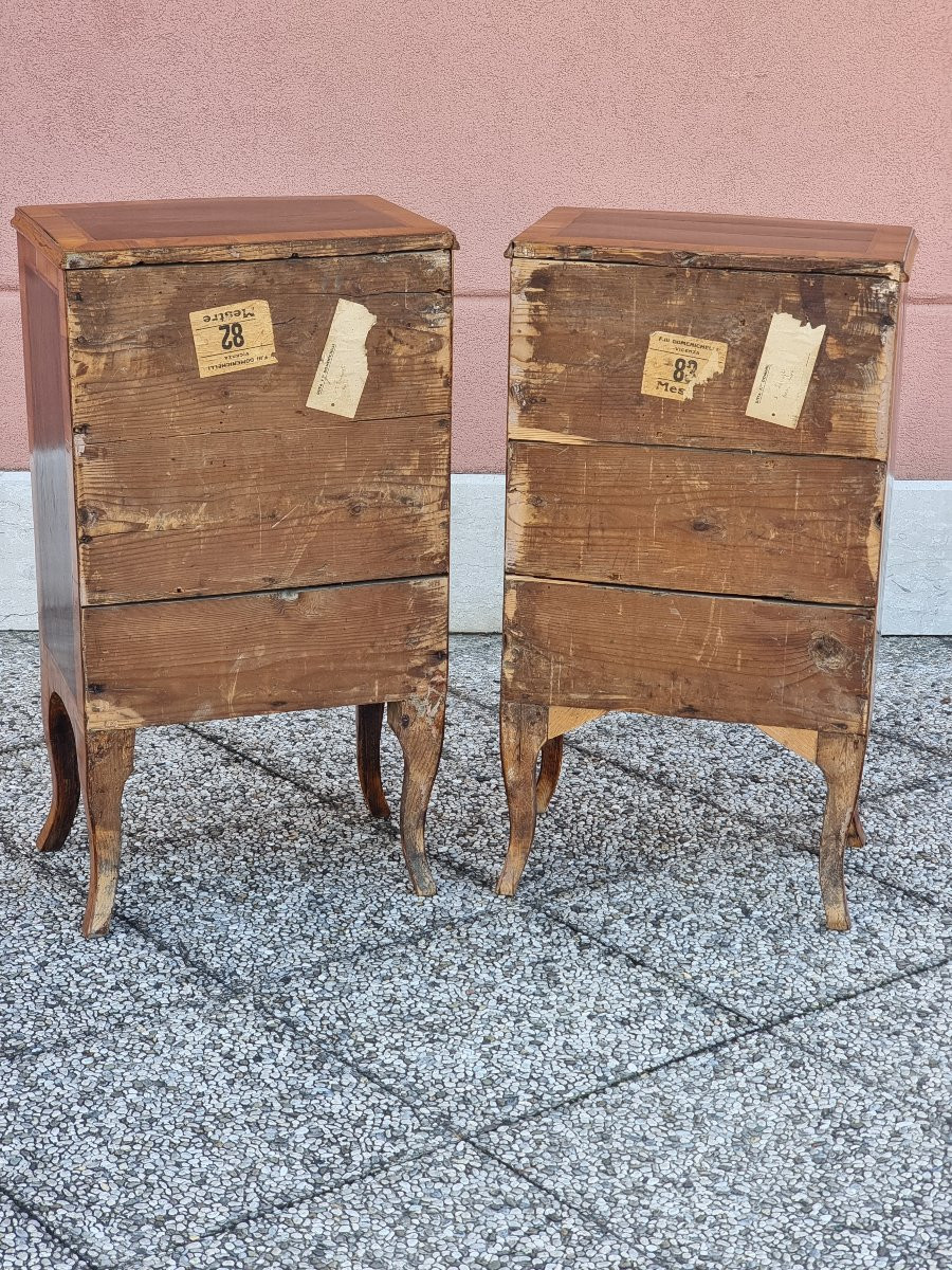 Trittico vicentino in legno di palma e ciliegio, periodo Impero – inizi XIX secolo-photo-4