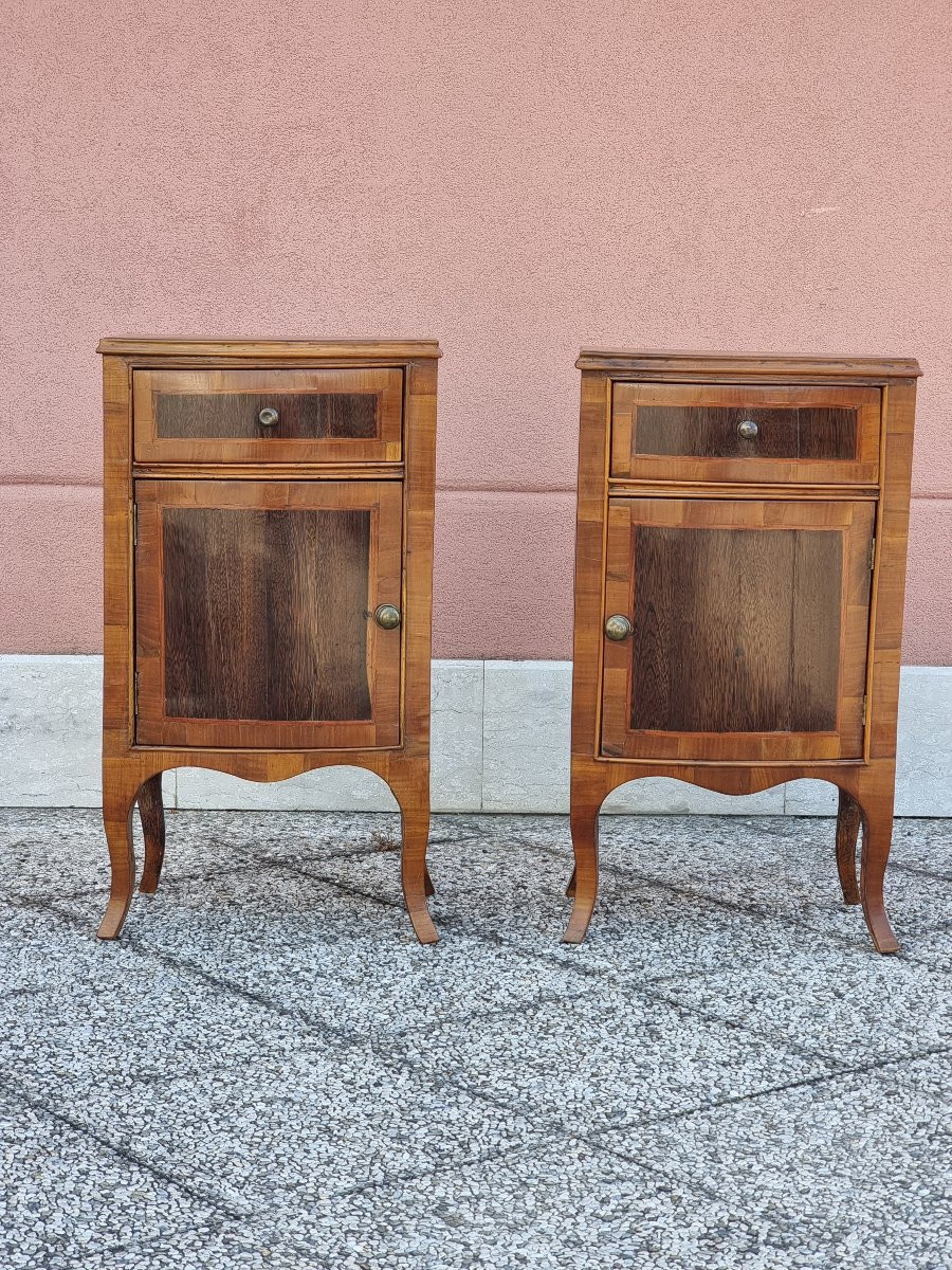 Trittico vicentino in legno di palma e ciliegio, periodo Impero – inizi XIX secolo-photo-7