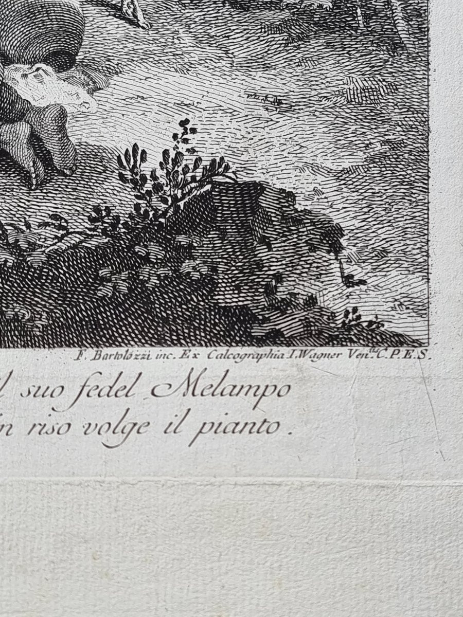 Coppia di incisioni calcografiche – Francesco Zuccarelli / Joseph Wagner – Venezia, XVIII secol-photo-4