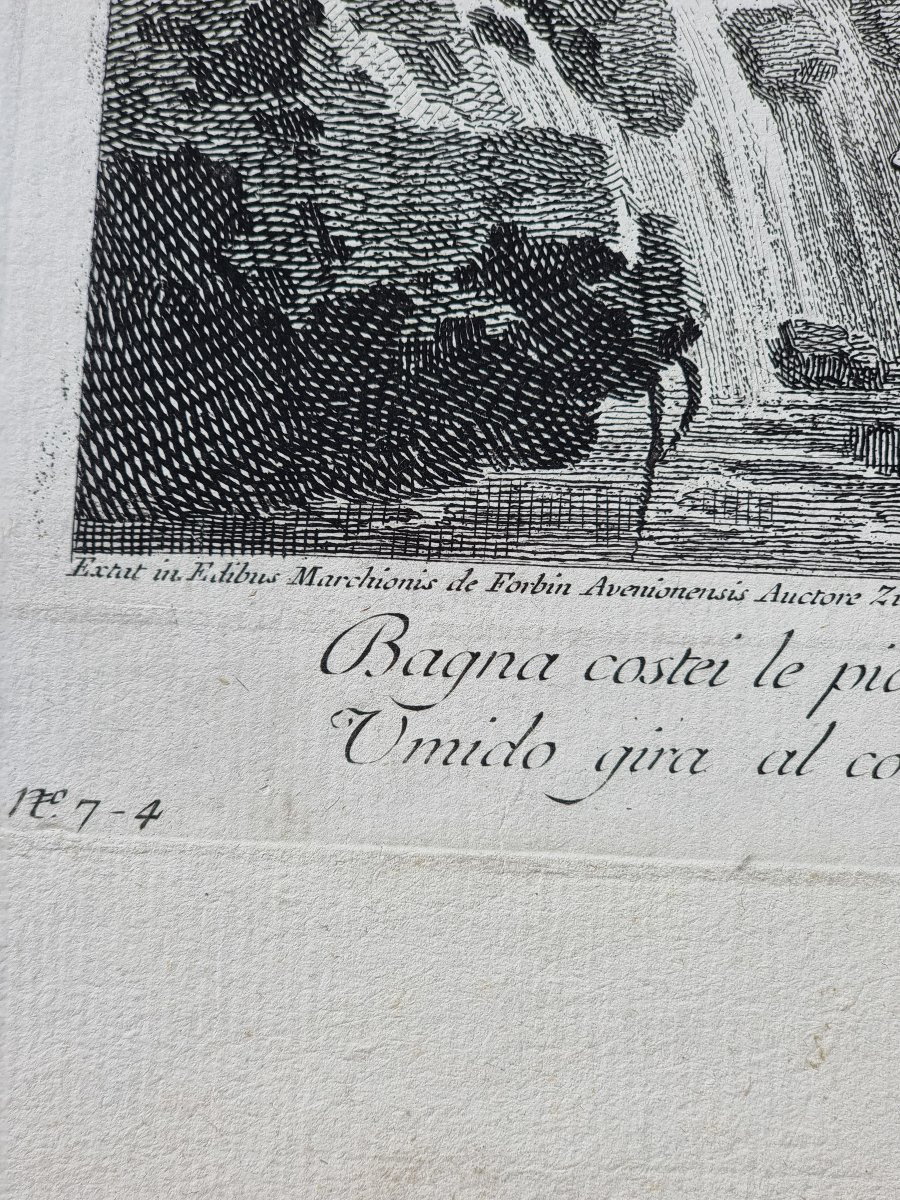 Coppia di incisioni calcografiche – Francesco Zuccarelli / Joseph Wagner – Venezia, XVIII secol-photo-5