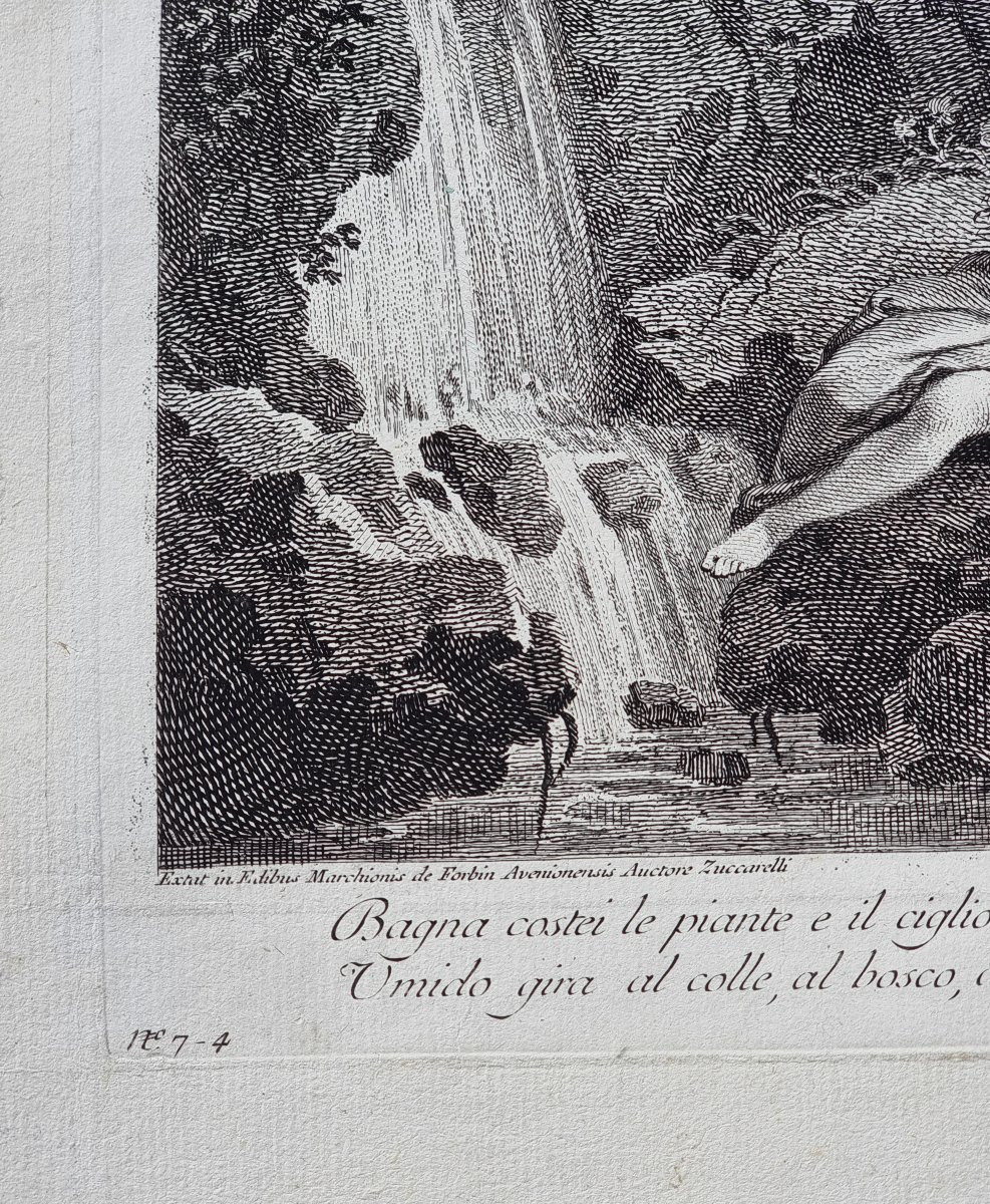Coppia di incisioni calcografiche – Francesco Zuccarelli / Joseph Wagner – Venezia, XVIII secol-photo-6