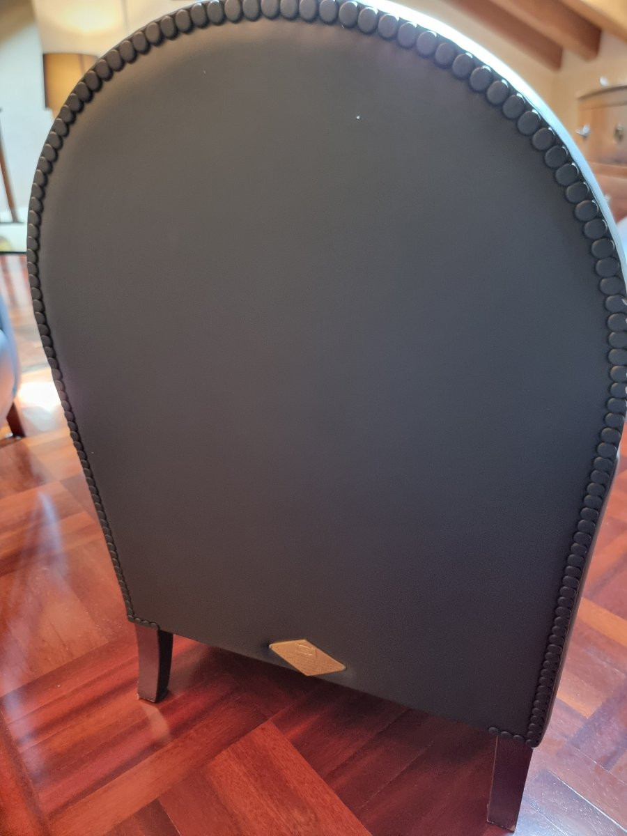 Coppia di poltrone Frau modello “Lira” – Edizione limitata-photo-2
