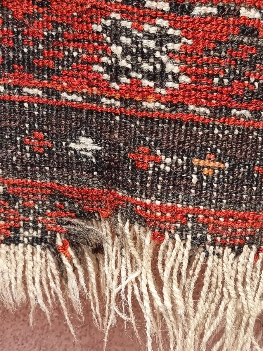 Tappeto tribale caucasico / persiano – annodato a mano – metà XX secolo-photo-1