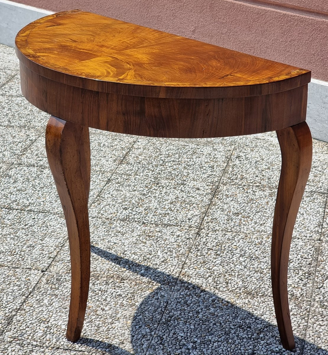 Consolina a mezzaluna Direttorio – fine XVIII / inizi XIX secolo-photo-2