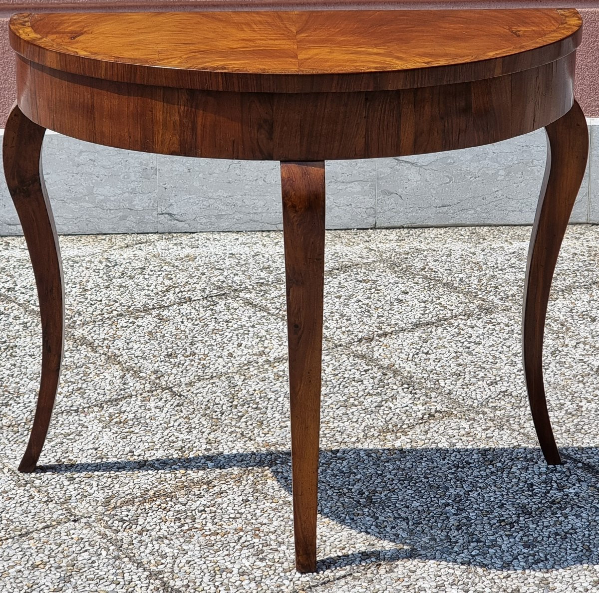 Consolina a mezzaluna Direttorio – fine XVIII / inizi XIX secolo-photo-4