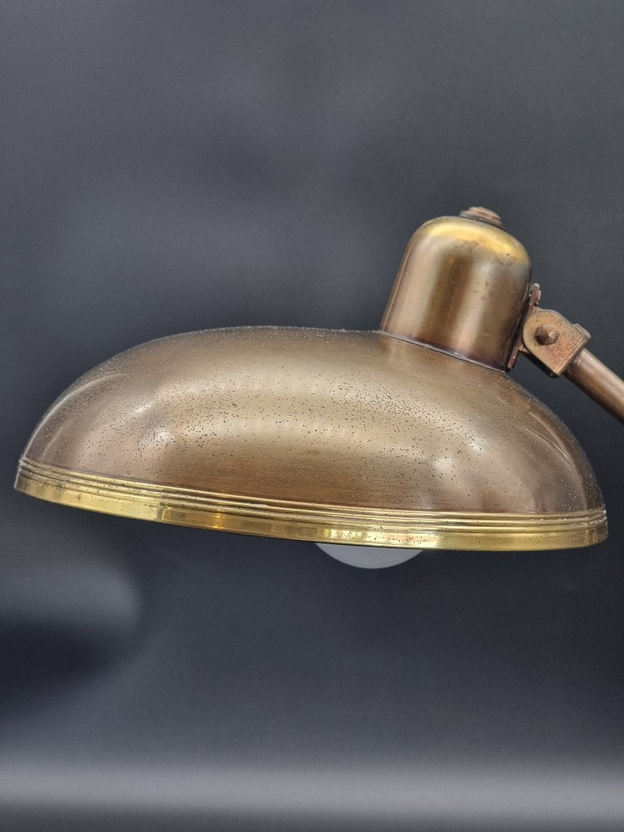 Lampada da tavolo ministeriale attribuita a Giovanni Michelucci per Lariolux – Italia, anni '40-photo-5