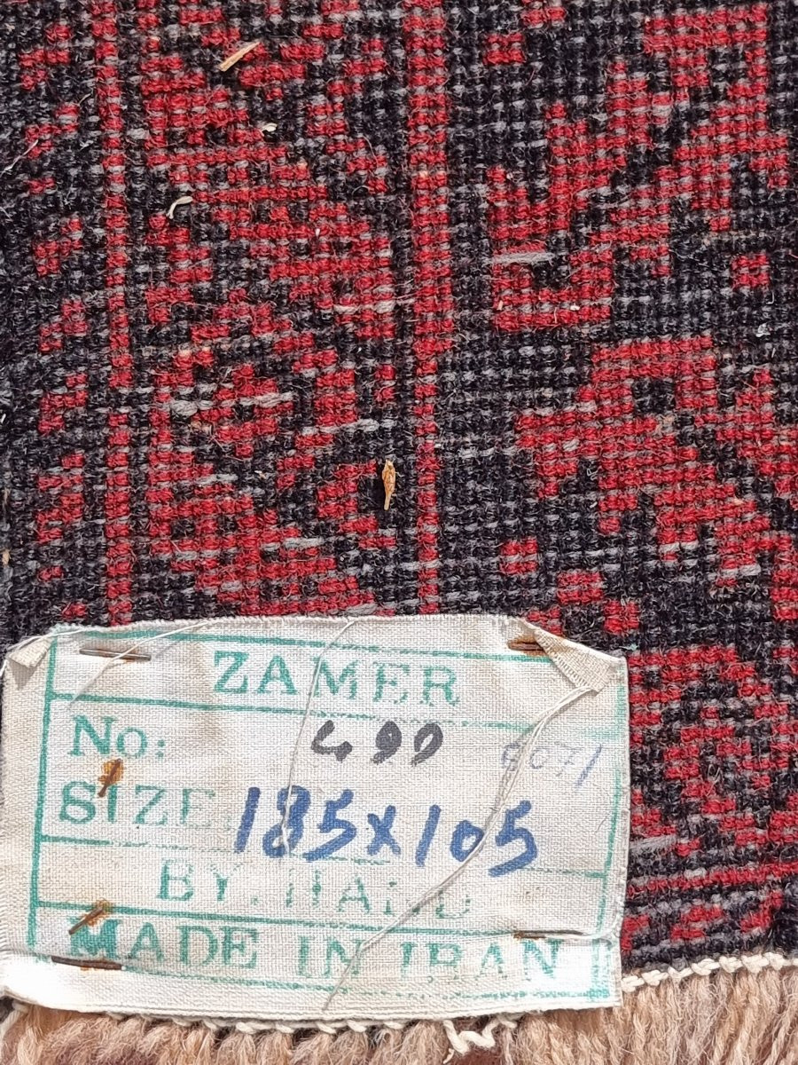 Tappeto tribale persiano in lana – Iran, XX secolo-photo-3