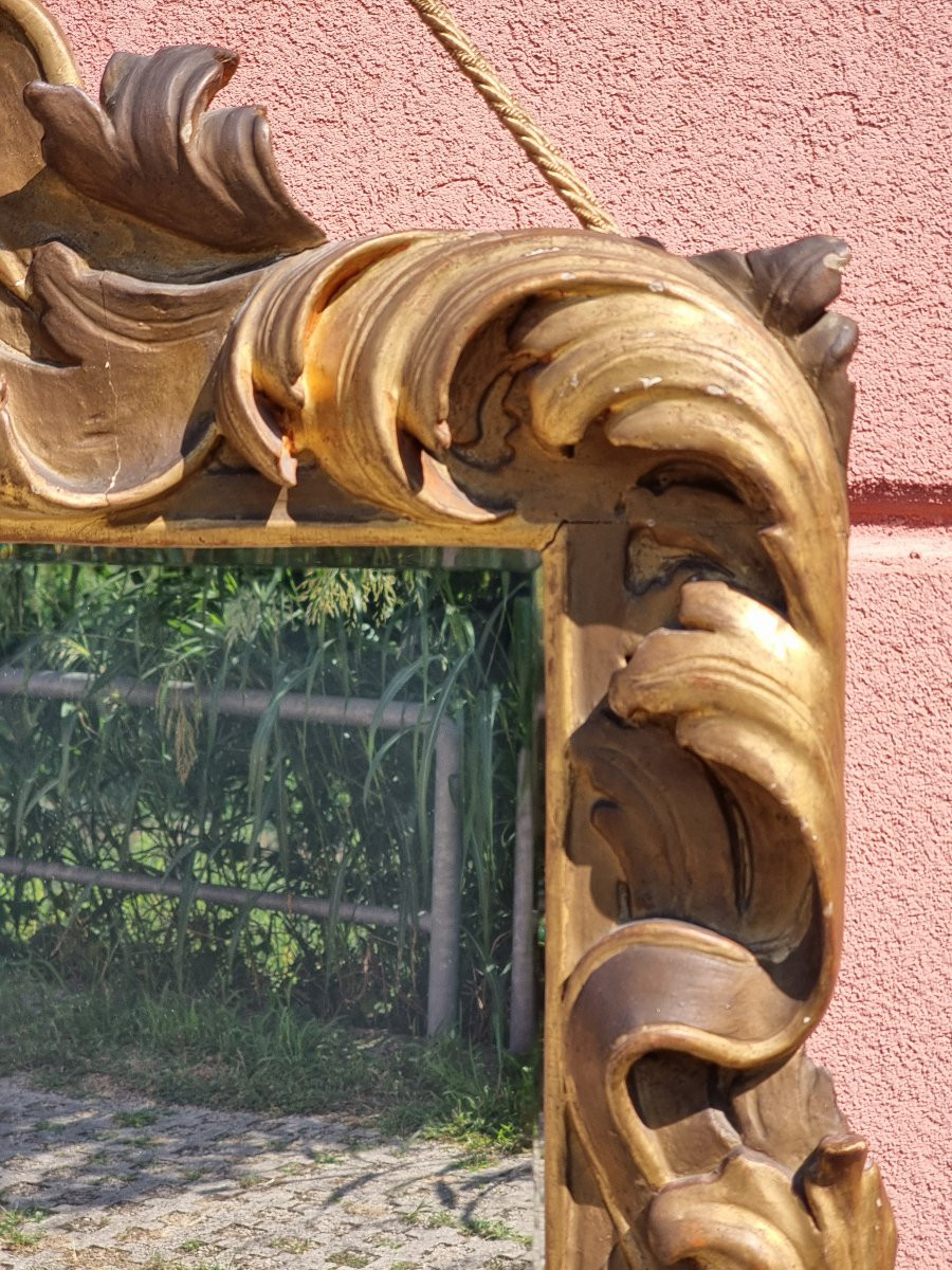 Cornice veneziana intagliata e dorata – Fine XVII / inizio XVIII secolo-photo-3