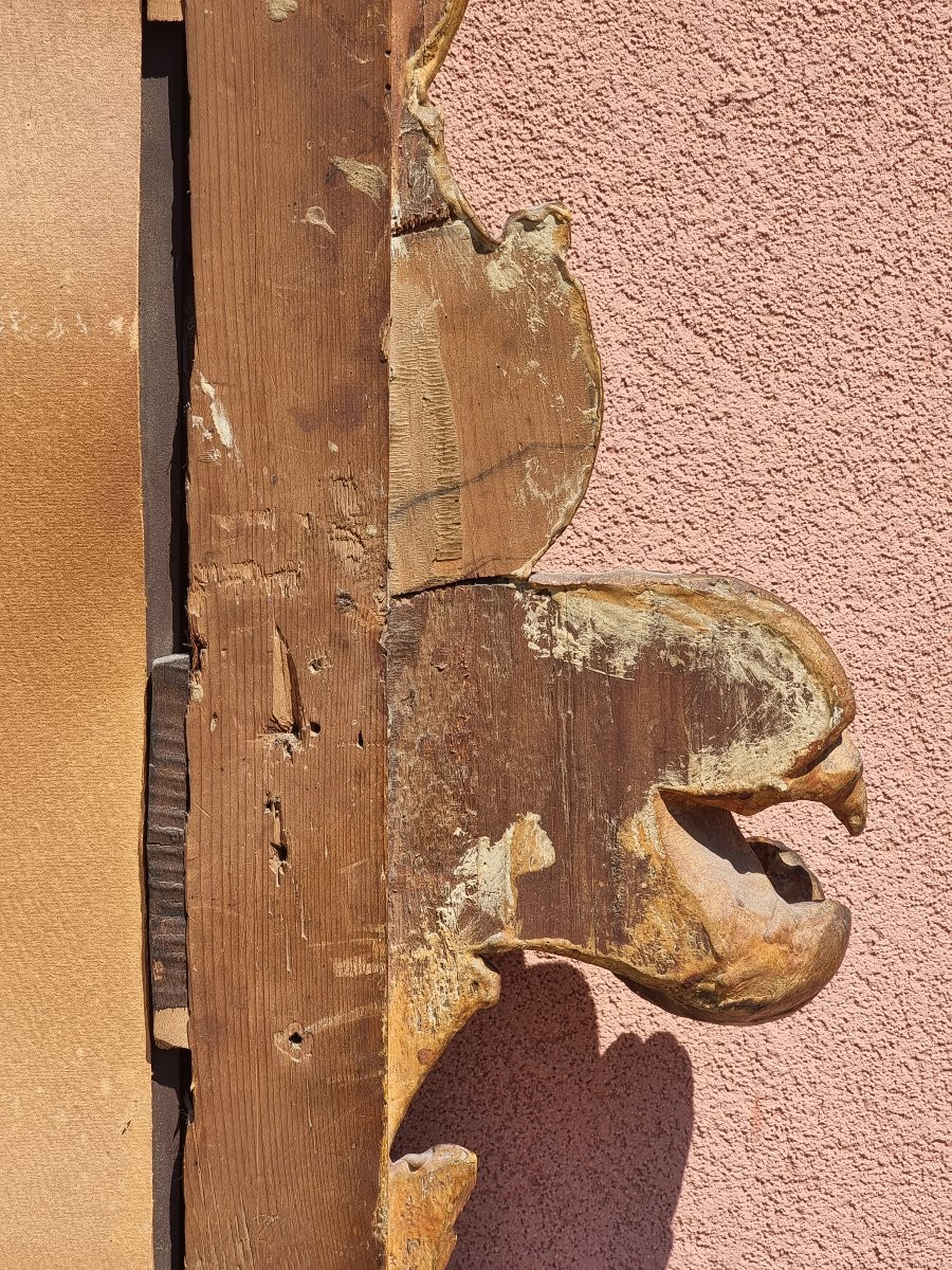 Cornice veneziana intagliata e dorata – Fine XVII / inizio XVIII secolo-photo-3