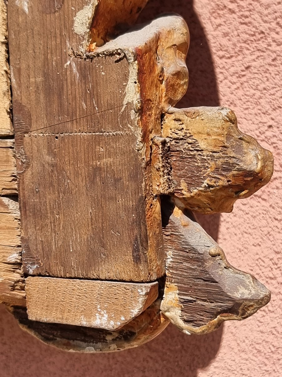 Cornice veneziana intagliata e dorata – Fine XVII / inizio XVIII secolo-photo-4