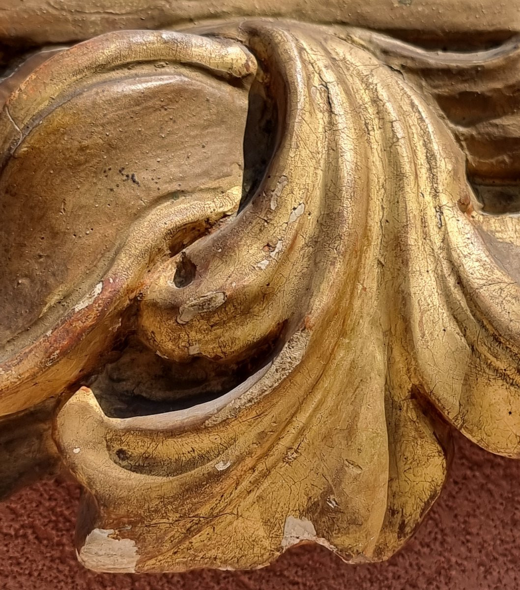 Cornice veneziana intagliata e dorata – Fine XVII / inizio XVIII secolo-photo-7
