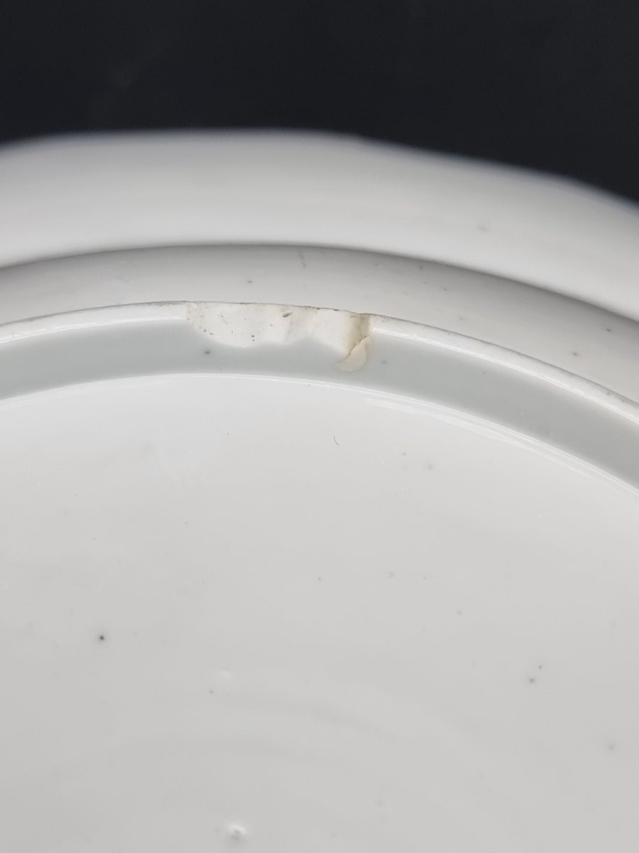 Piatto fondina in porcellana Meissen, motivo Neu Brandenstein, seconda metà del XVIII secolo-photo-2