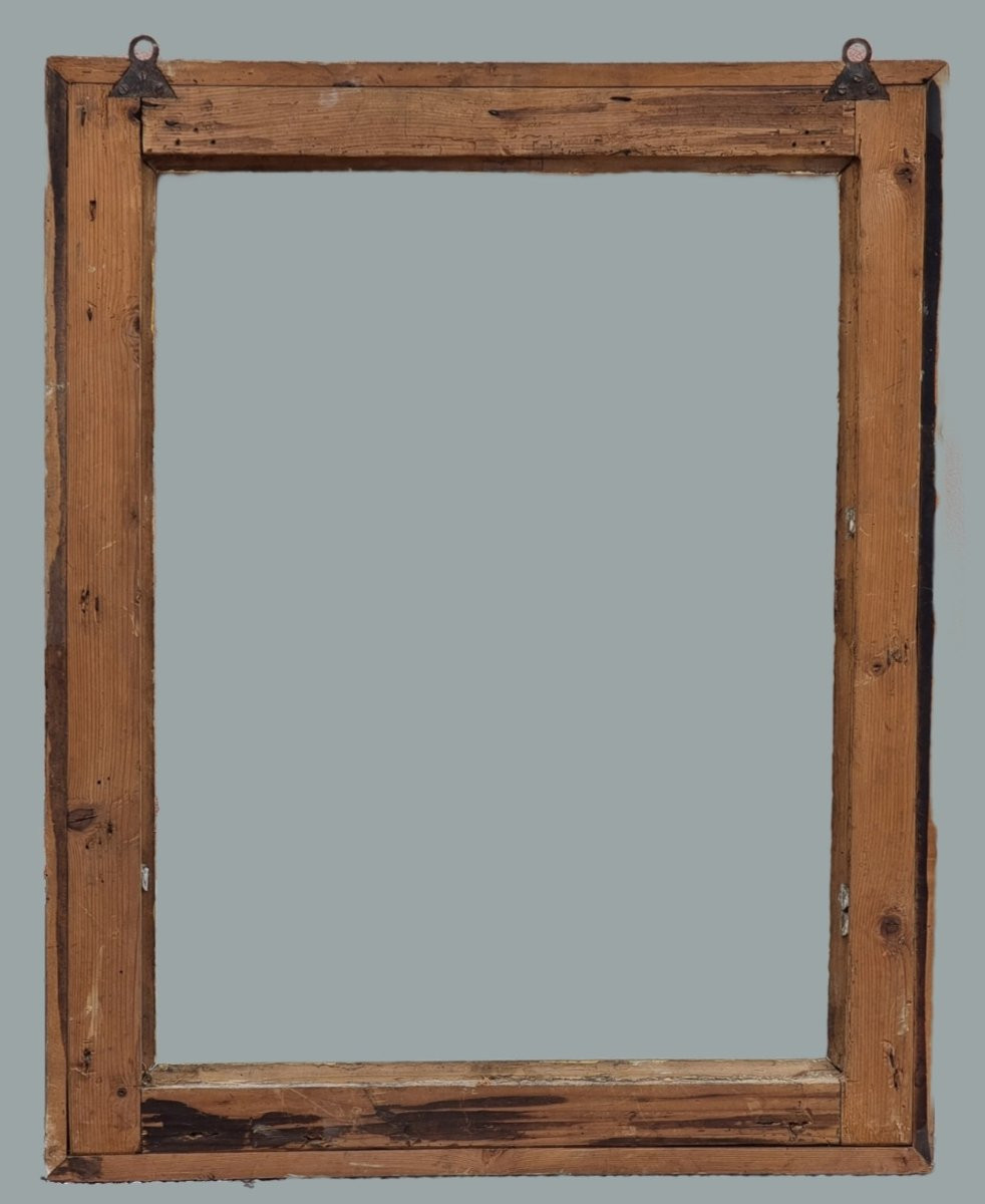 Cornice veneziana Luigi XV laccata e intagliata – XVIII secolo-photo-1
