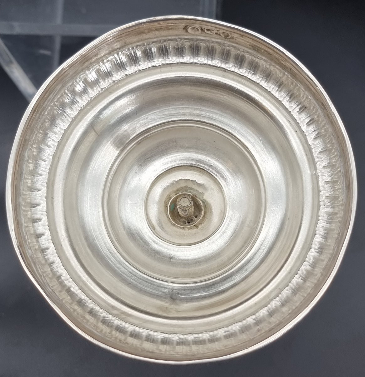 Coppia di candelieri in argento, stile neoclassico – inizi XX secolo-photo-2