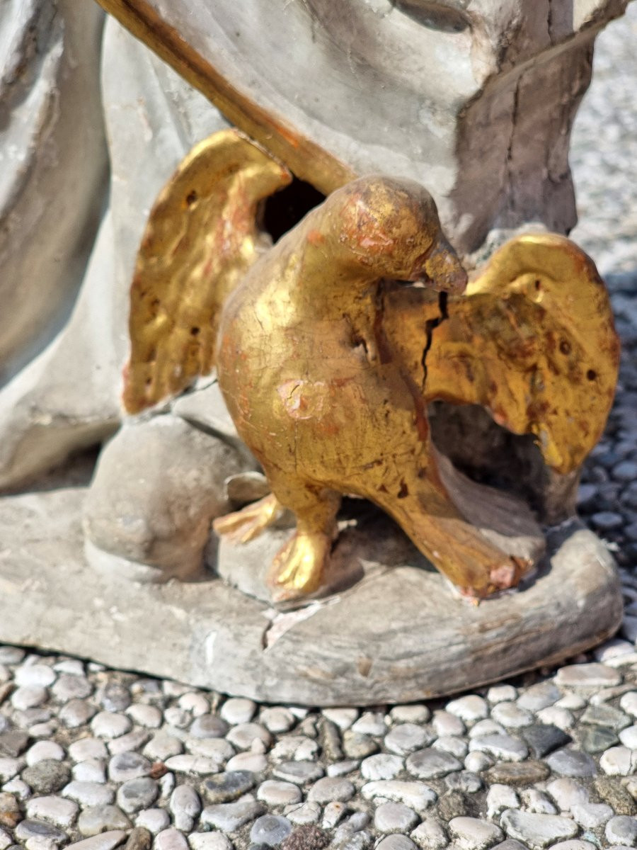 Scultura lignea raffigurante San Giovanni Evangelista  Alto Veneto, seconda metà del XVIII seco-photo-4