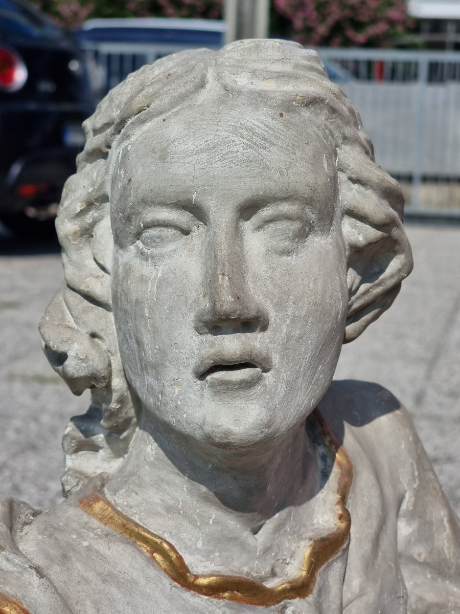 Scultura lignea raffigurante San Giovanni Evangelista  Alto Veneto, seconda metà del XVIII seco-photo-2