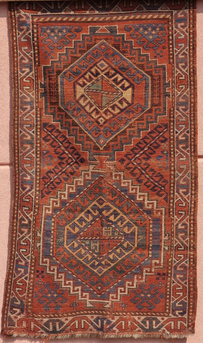 Tappeto Caucasico (Kazak / Shirvan) – Fine XIX secolo / Inizio XX secolo-photo-3
