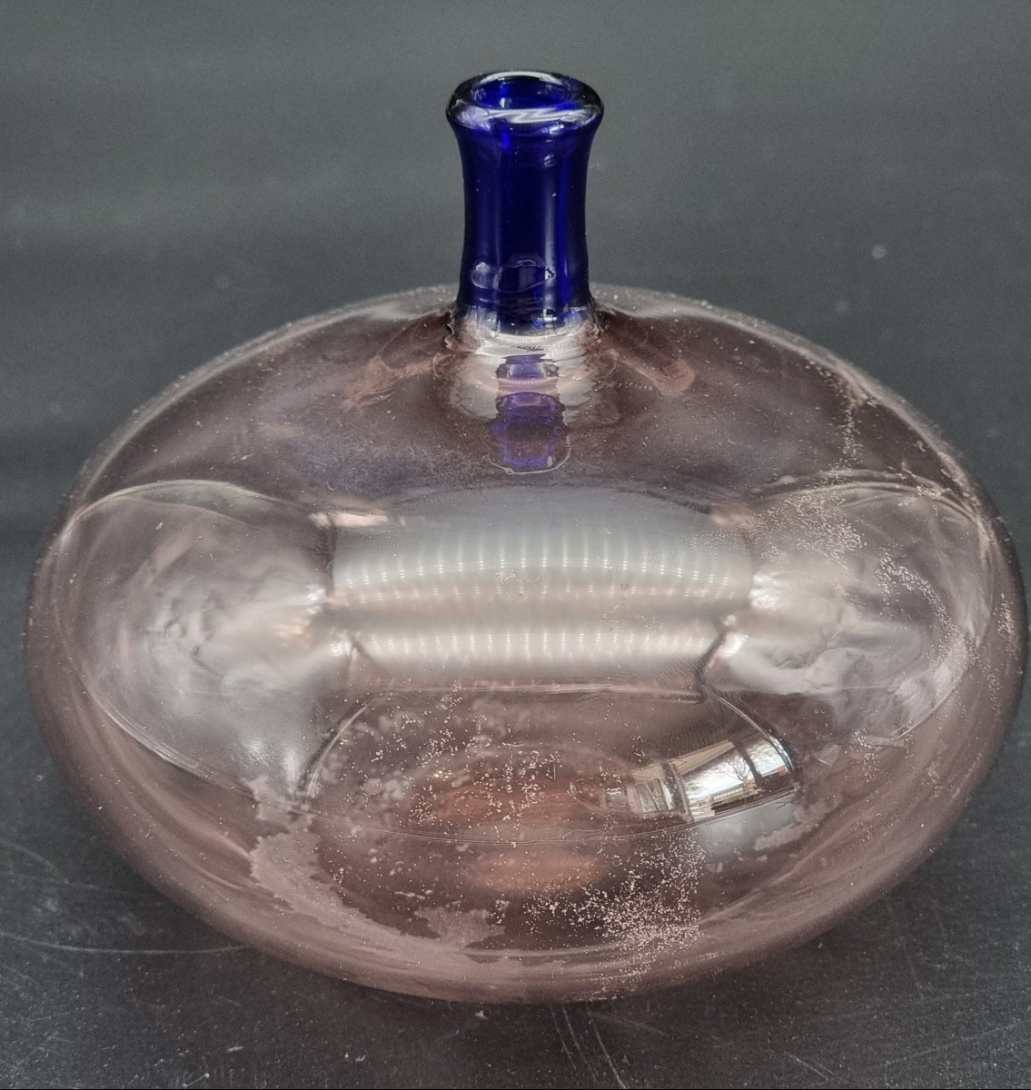 Vaso Venini in vetro di Murano – firmato “Venini Italia”, anni ’60–’70 ca.