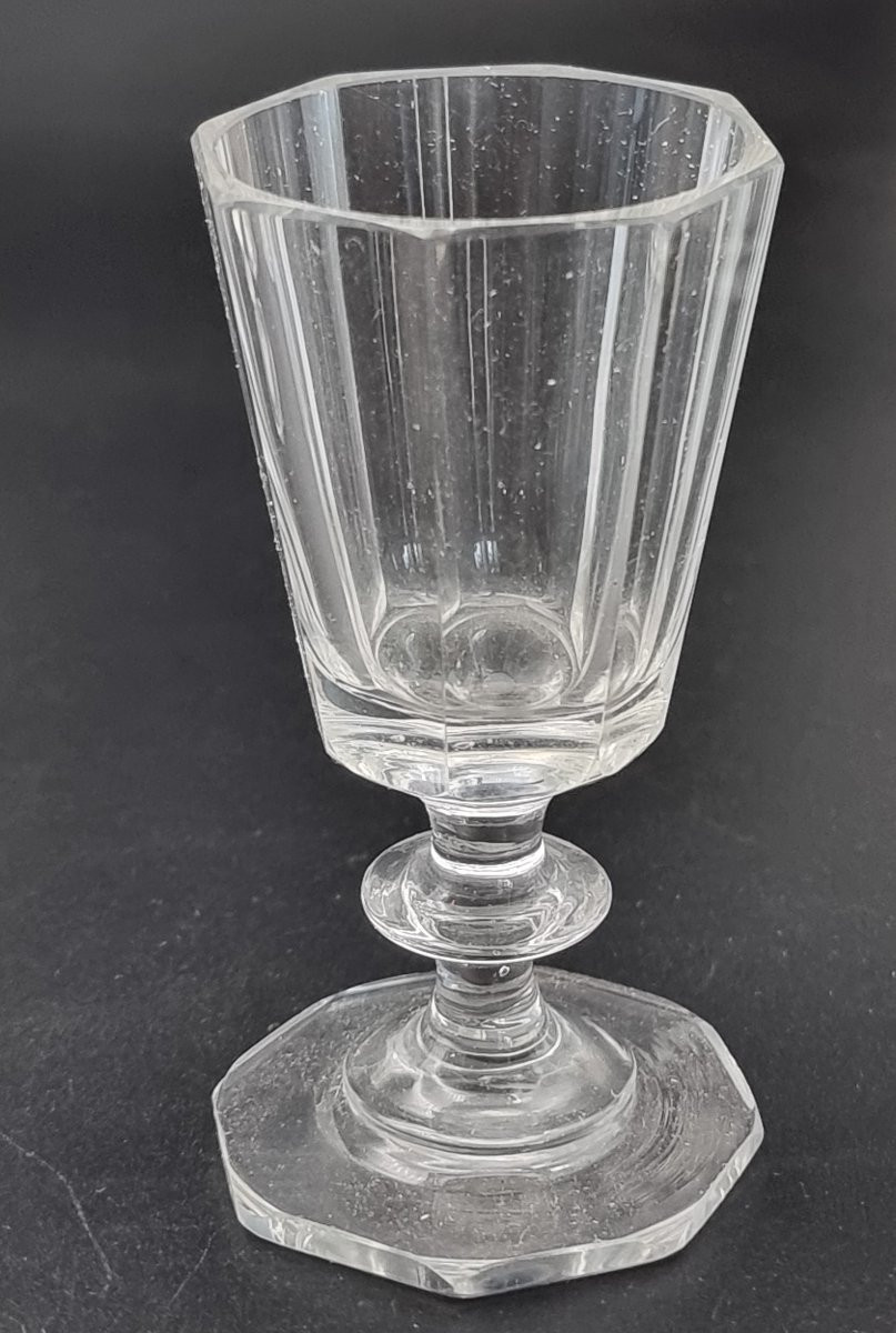 Servizio da liquore in cristallo molato, Boemia o area russo-boema, XIX secolo-photo-2