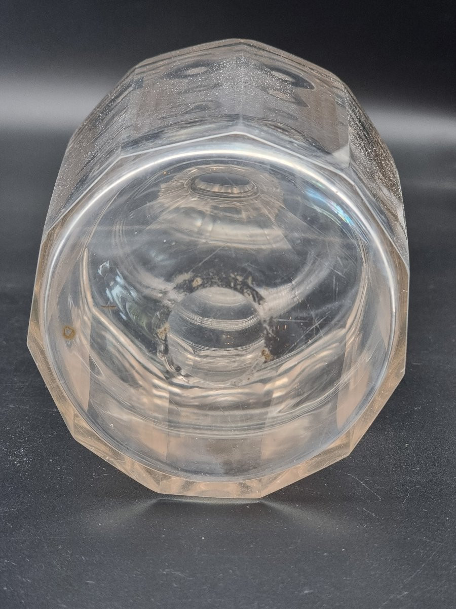 Servizio da liquore in cristallo molato, Boemia o area russo-boema, XIX secolo-photo-6