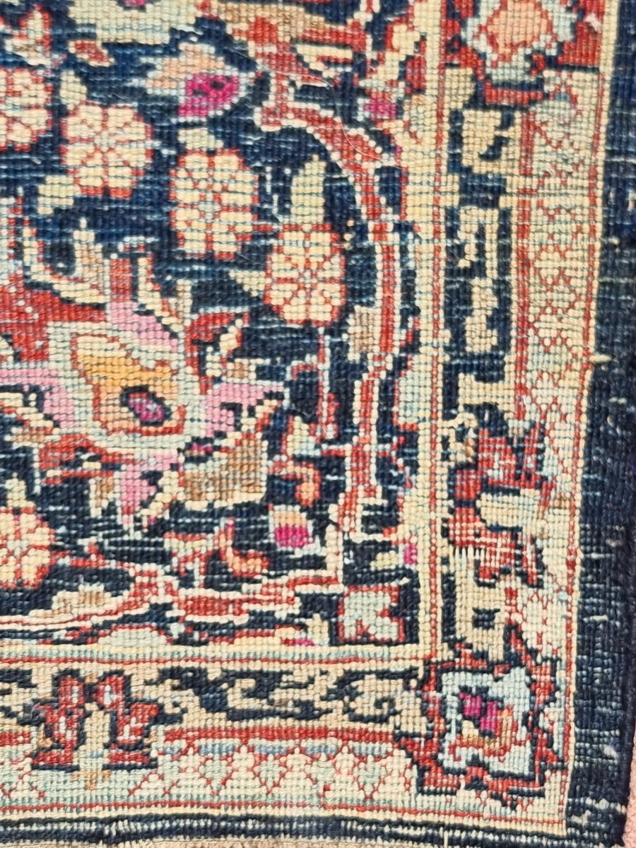 Tappeto persiano Kashan annodato a mano – fine XIX / inizi XX secolo – 208 × 140 cm-photo-3