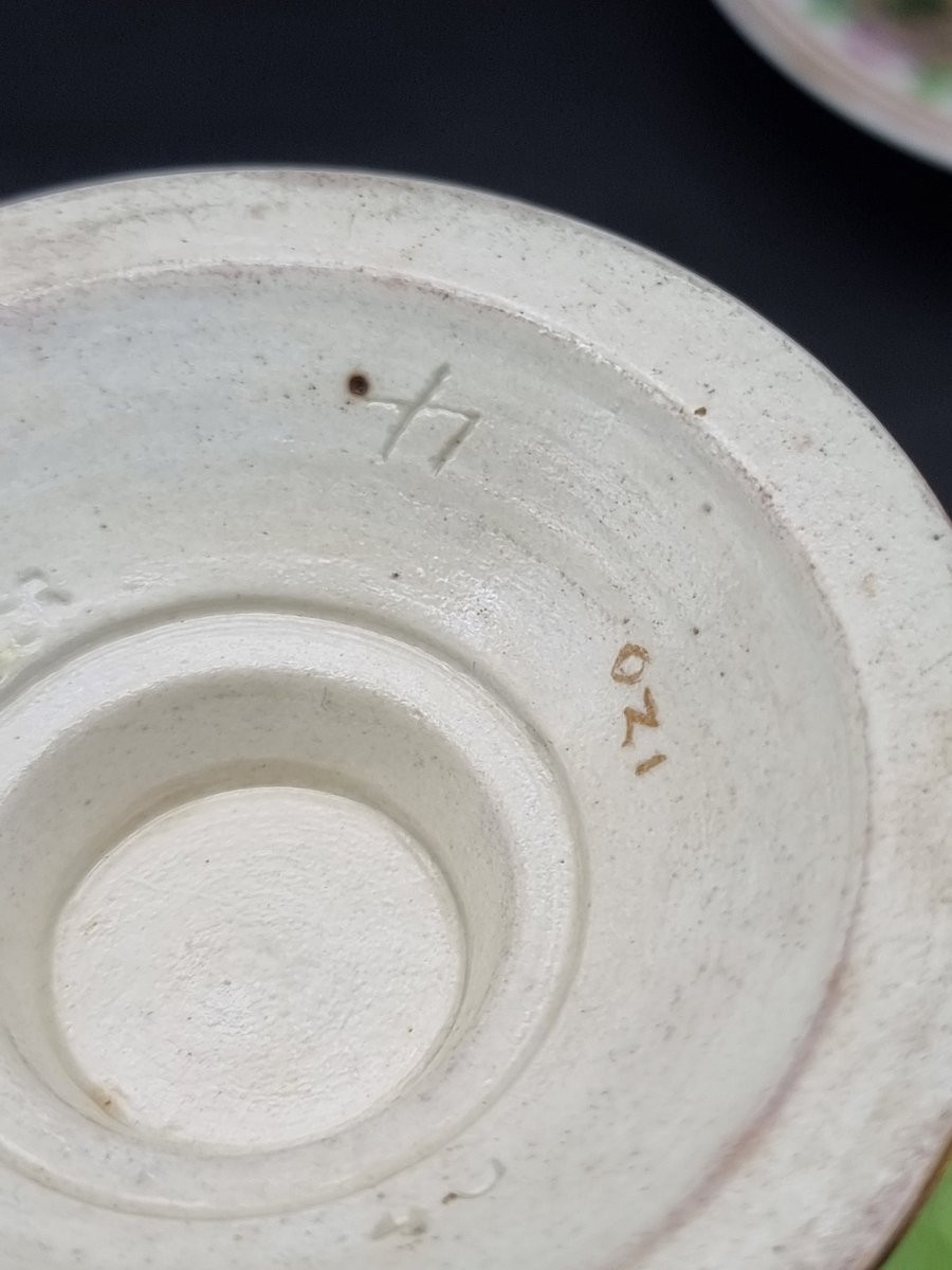 Coppa in porcellana con coperchio,  prima metà XIX secolo-photo-5