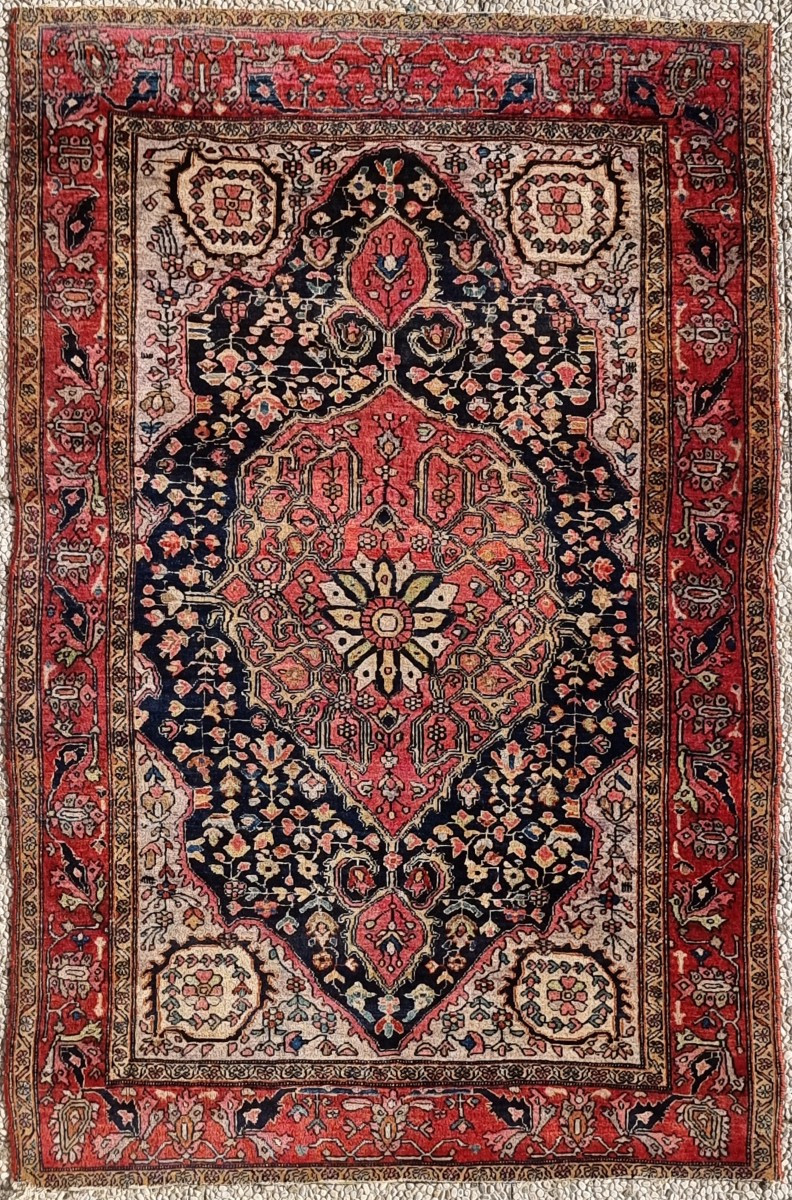 Tappeto persiano Saruk annodato a mano – cm 148 x 101
