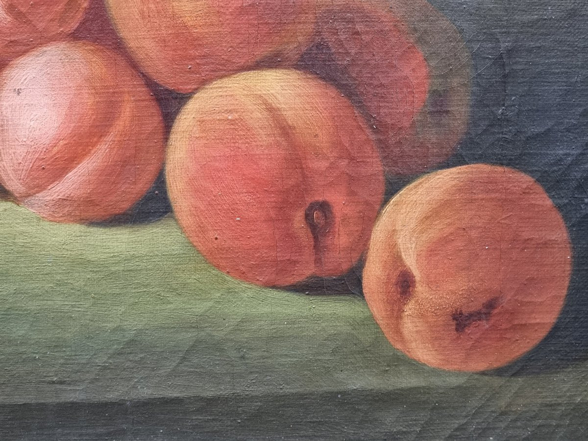 Coppia di nature morte con frutta, caffettiera e cioccolatiera – Nord Italia, fine XVIII - iniz-photo-5
