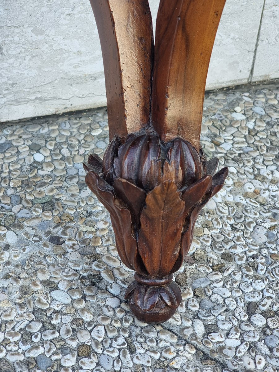 Consolina angolare veneta in noce – fine XVIII / inizio XIX secolo-photo-2
