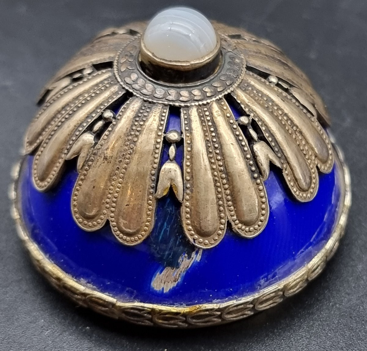 Uovo smaltato in argento, Russia imperiale, ca. 1870–1890-photo-1