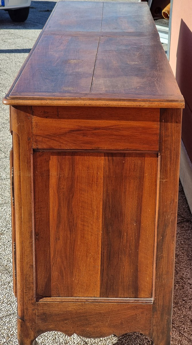 Grande credenza provenzale in noce, seconda metà del XVIII secolo-photo-3
